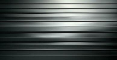 Panoramic metal texture, steel silver background - AI generated image photo