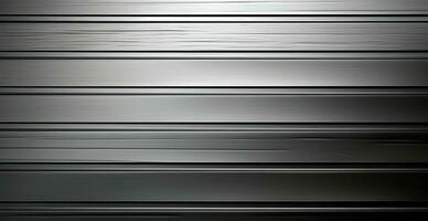 Panoramic metal texture, steel silver background - AI generated image photo