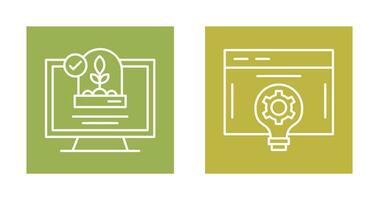 Incubator and Inovation Icon vector