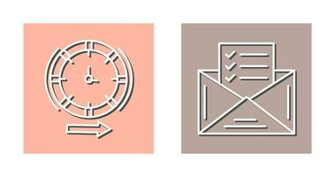 Direction and Check List Icon vector
