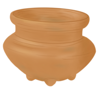 clay pot handcraft png