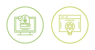 Incubator and Inovation Icon vector