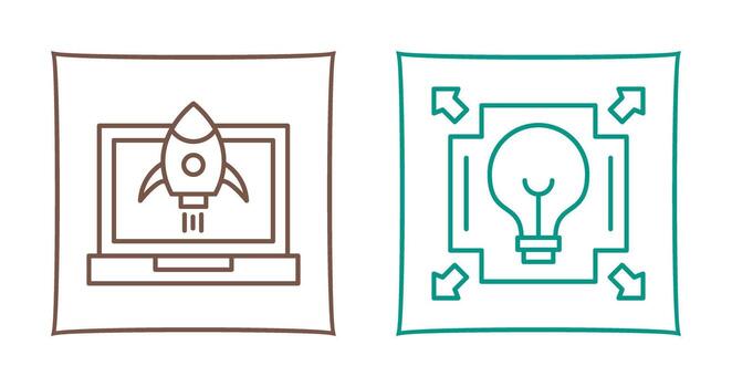 Startup and Diffusion Icon vector