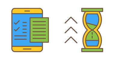 Check List and Quick Response Icon vector