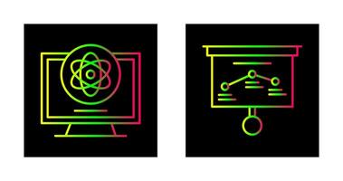 ATom and Strategy Icon vector