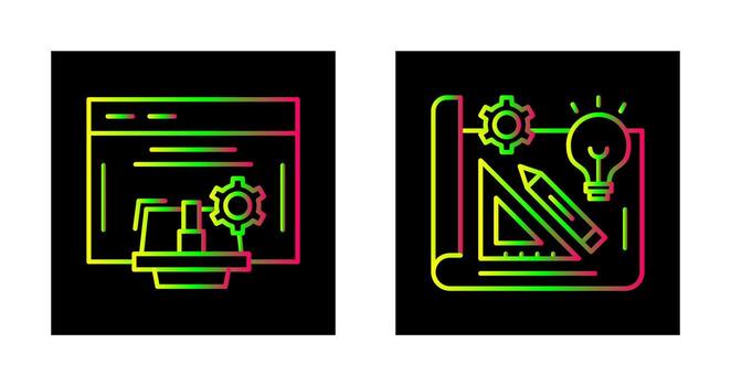 gastos y desarrollo icono vector