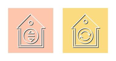 Lift and Rotate Icon vector