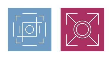 crop and expand Icon vector