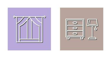 Window and Drawers Icon vector