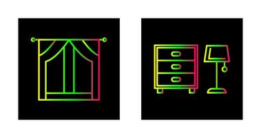 Window and Drawers Icon vector