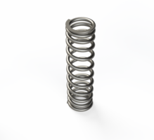 3D RENDERING, compression springs illurtration png