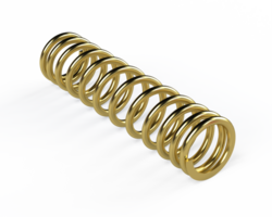 3D RENDERING, compression springs illurtration png