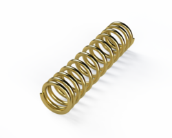 3D RENDERING, compression springs illurtration png