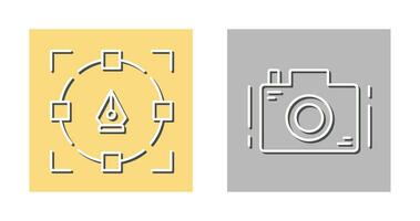 Camera and vector Icon