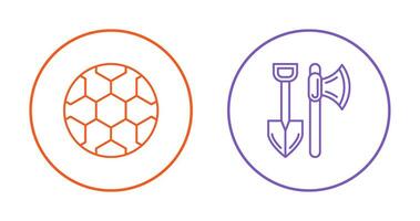 Soccer and Tools Icon vector