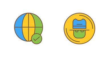 Internet and Spy Icon vector