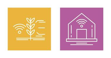 Smart Home and Smart  Icon vector