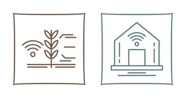 Smart Home and Smart  Icon vector