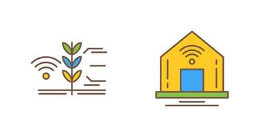 Smart Home and Smart  Icon vector