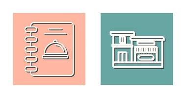 Menu and Restaurant Icon vector