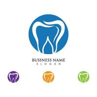 Dental logo Template vector illustration