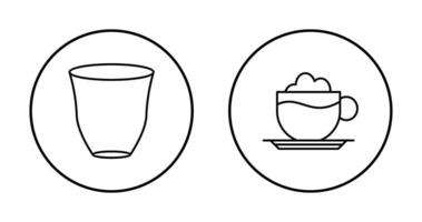 espresso And Mocha Icon vector