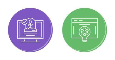 Incubator and Inovation Icon vector