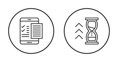 Check List and Quick Response Icon vector