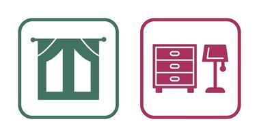 Window and Drawers Icon vector