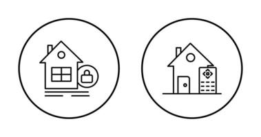 Locked and Remote Icon vector