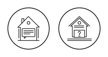Message and Unknown Icon vector