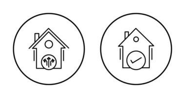 Vent and Houses Icon vector