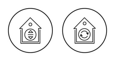 Lift and Rotate Icon vector