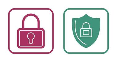 Lock and  Privacy Icon vector