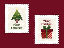 Christmas Theme Vector Arts with Christmas holiday celebration simple cute icons