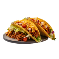 Mexican tacos. Ai generated png