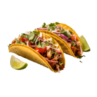 Mexican tacos. Ai generated png