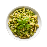 Homemade pesto sauce pasta. Ai generated png