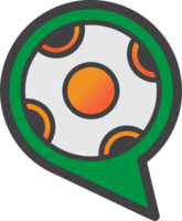 soccer chat icon png