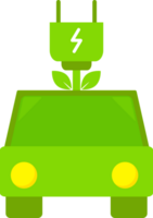 icono de coche eléctrico png