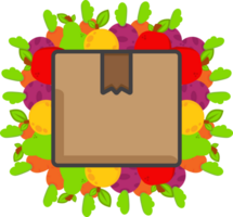 icono de caja de entrega png