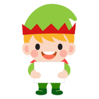 Elf Clip Art, fröhlich Weihnachten und glücklich Neu Jahr png