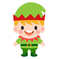 duende clipart, alegre Navidad y contento nuevo año png