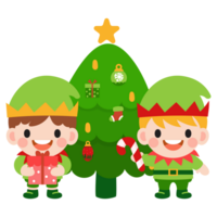 duende clipart, alegre Navidad y contento nuevo año png