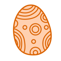 Easter Egg Decoration Flat Collection png