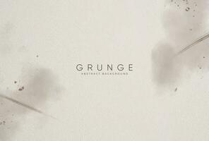 Abstract horizontal grunge watercolor background. Neutral light colored empty space background illustration vector
