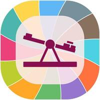 Seesaw Vector Icon