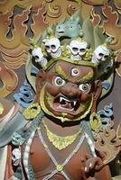 Wrathful deity Tsholing are seen as protectors of the religion photo