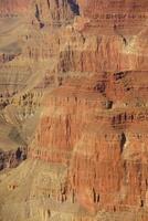 Textures of steep sandstone cliffs photo