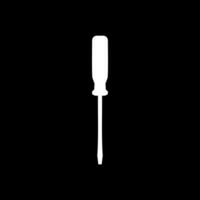 Minus or Negative Screwdriver Silhouette, can use for Art Illustration, Logo Gram, Pictogram, Website, Apps, or Graphic Design Element. Vector Illustration